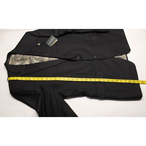 Lauren Ralph Lauren Men's Modern Performance Sports Coat Black Sz 42R - worn 1x - Picture 6 of 12